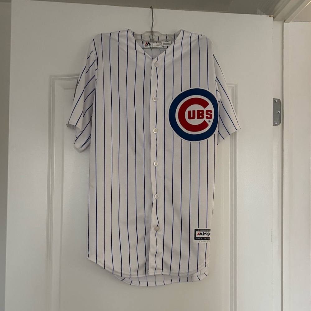 Cubs Rizzo 2016 World Series Jersey